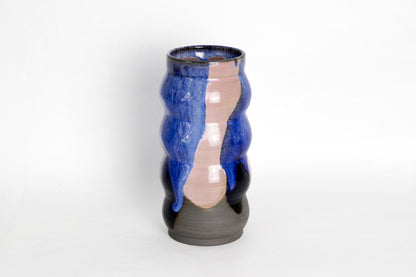 Vase vague #2 Bleu et Rose - 2023