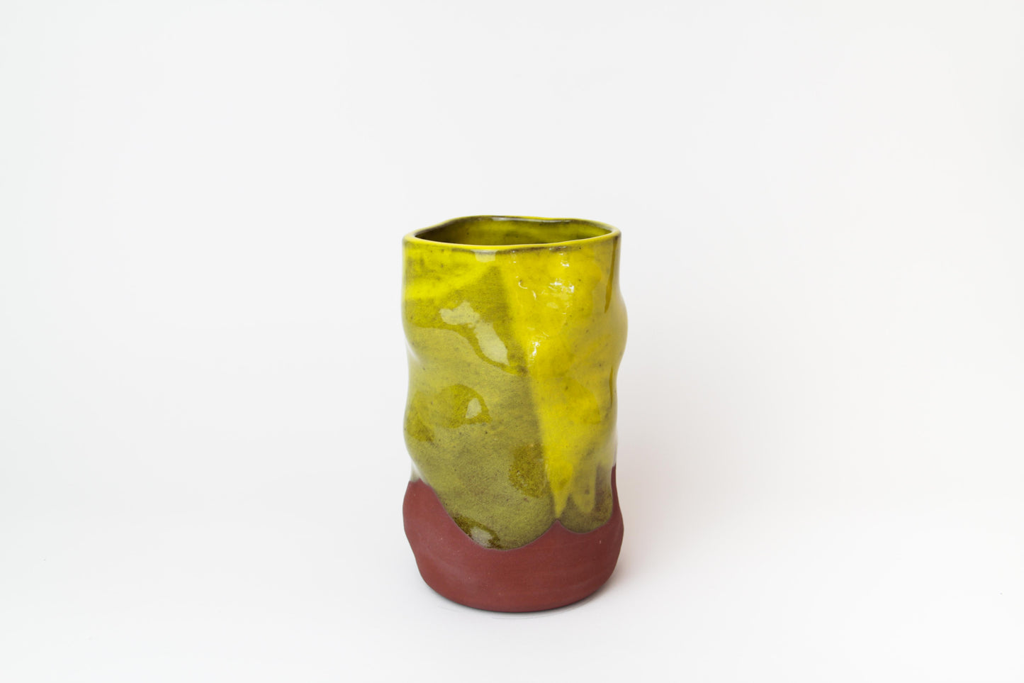 Pineapple Vase #1 Yellow