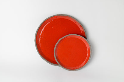 Plates chamotte - Red