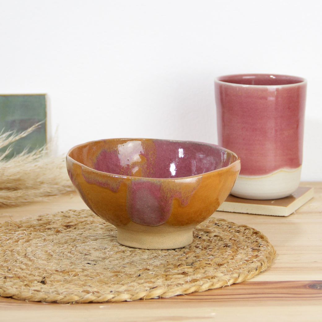 Footed bowl | nebulous