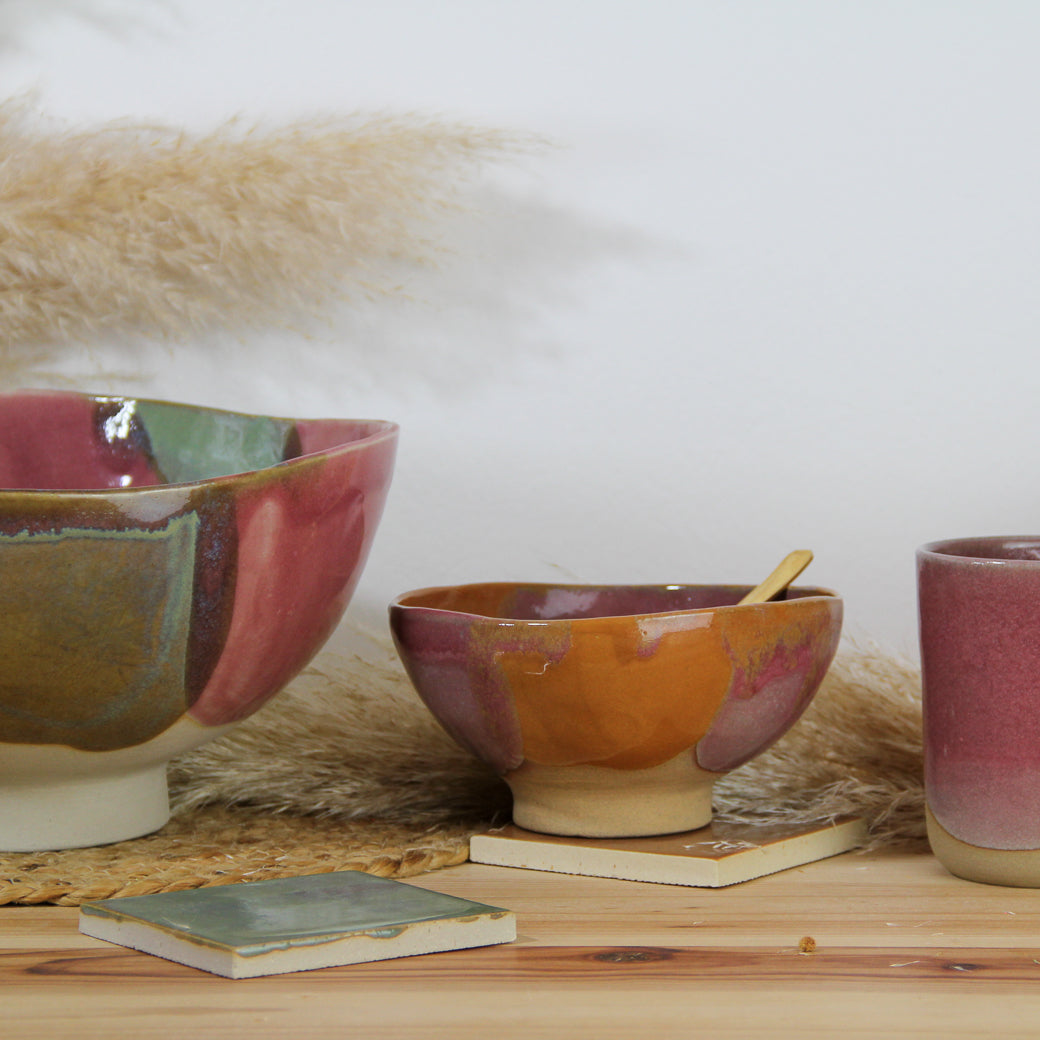 Footed bowl | nebulous