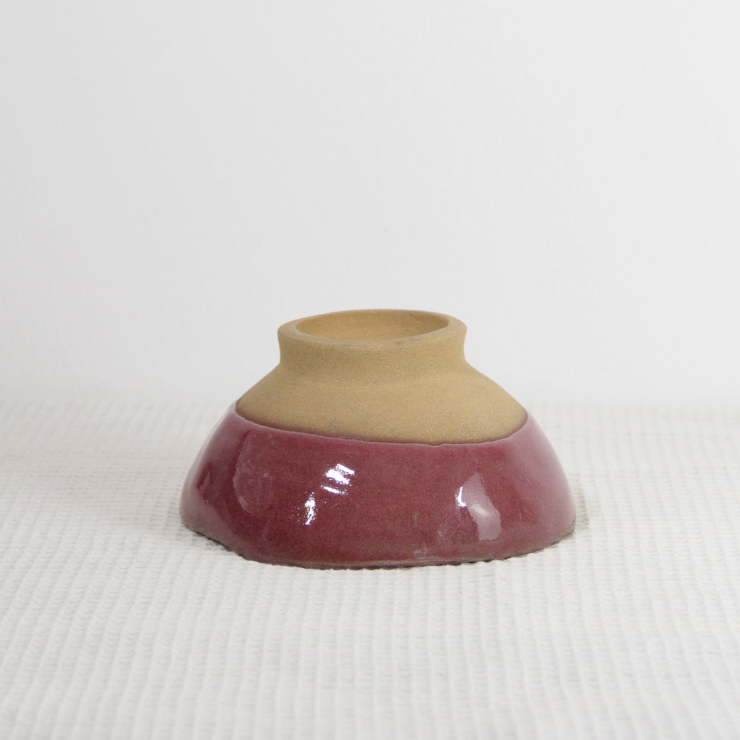 Bol à pied | quartz rose