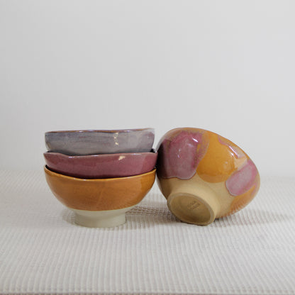 Bol à pied | quartz rose