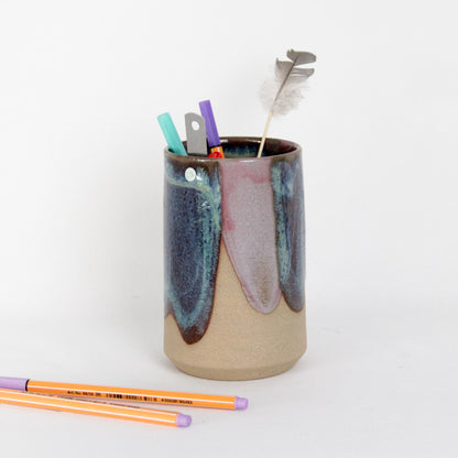 Pot à crayons - volcan