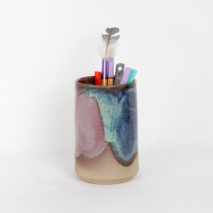Pot à crayons - volcan