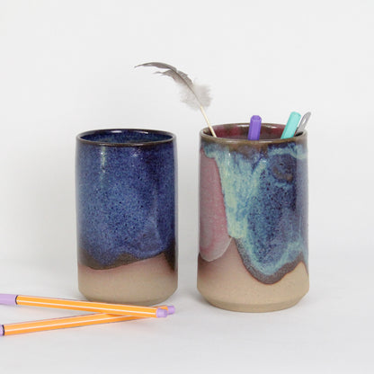 Pot à crayons - volcan