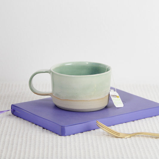 Tasse anse | céladon